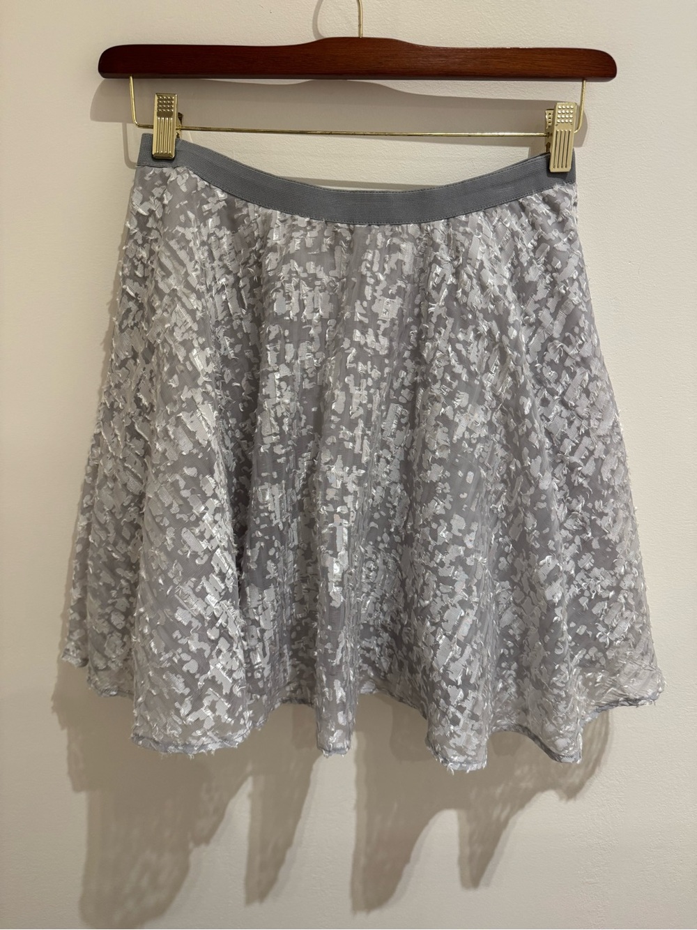 Yoana Baraschi Silver Print  Skirt 4